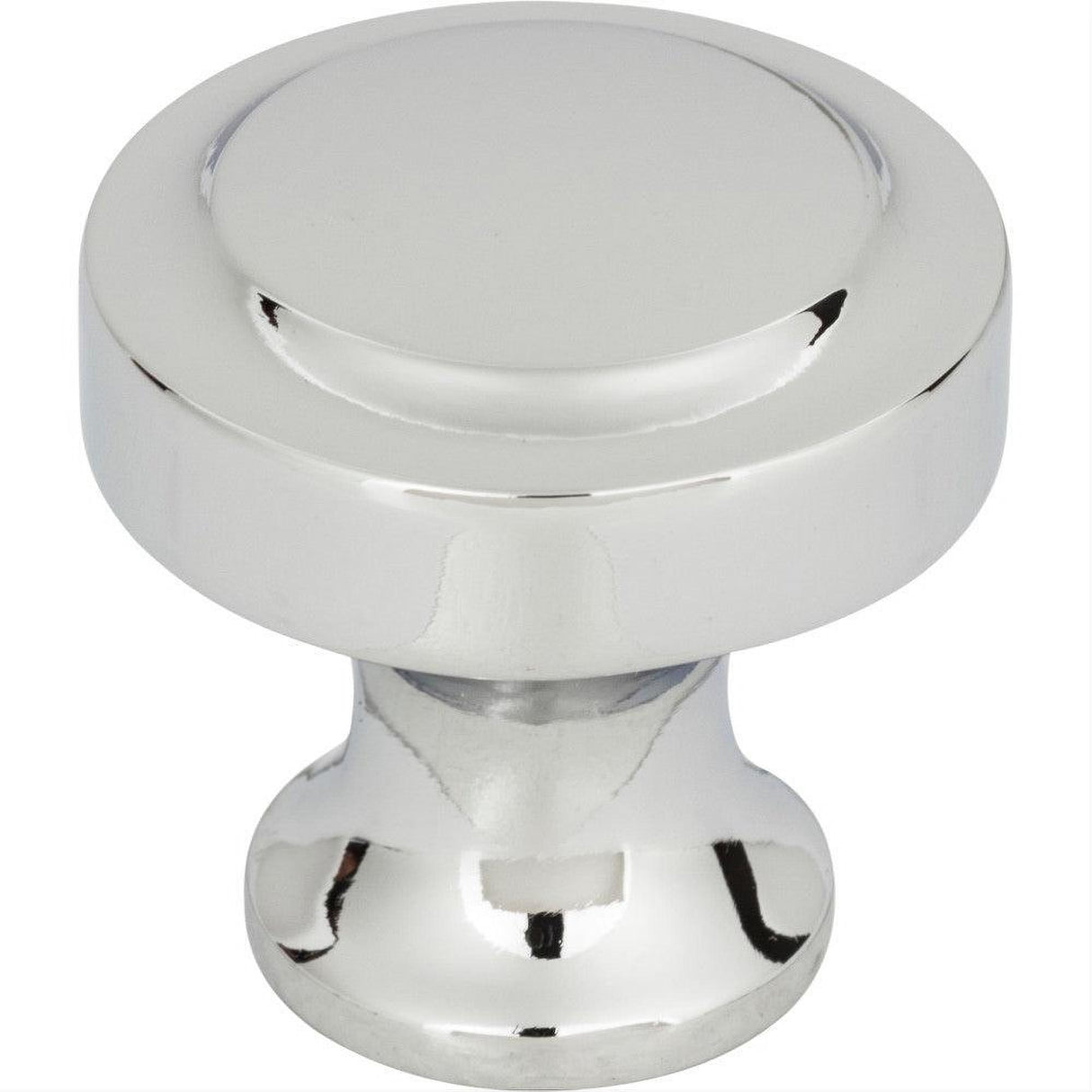 Atlas Homewares A300-CH Bradbury Knob 1-1/4" Polished Chrome