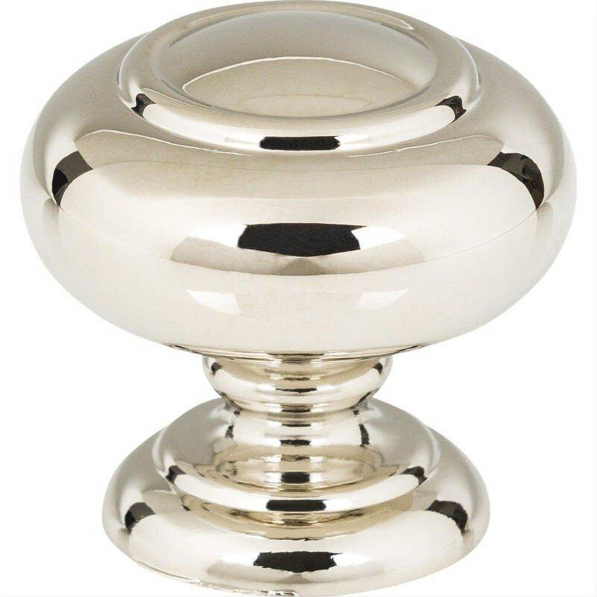 Atlas Homewares A610-PN Victoria Knob 1 1/4 Inch Polished Nickel
