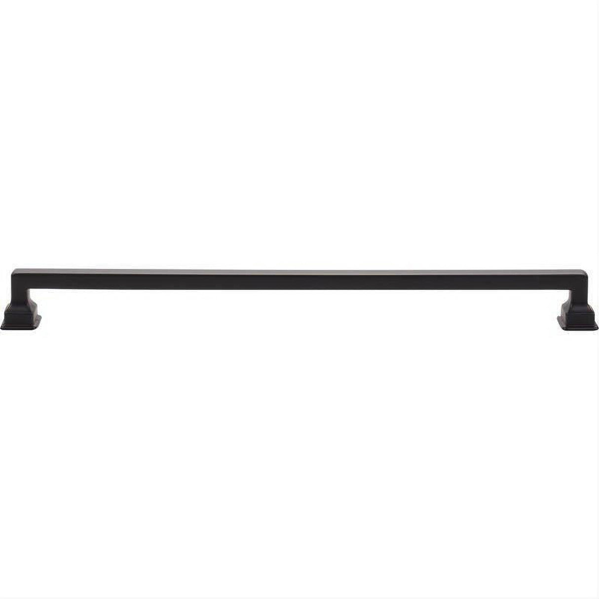 Atlas Homewares A626-BL Erika 12 Inch Center to Center Bar Pull Matte Black