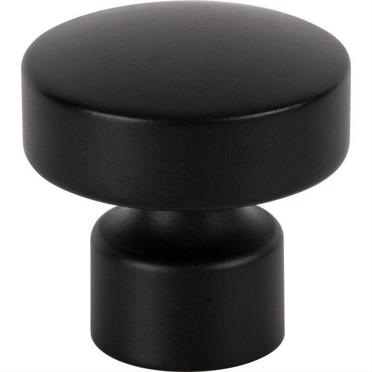 Atlas Homewares A680-BL Lennox 1 1/4 Inch Diameter Mushroom Knob Matte Black