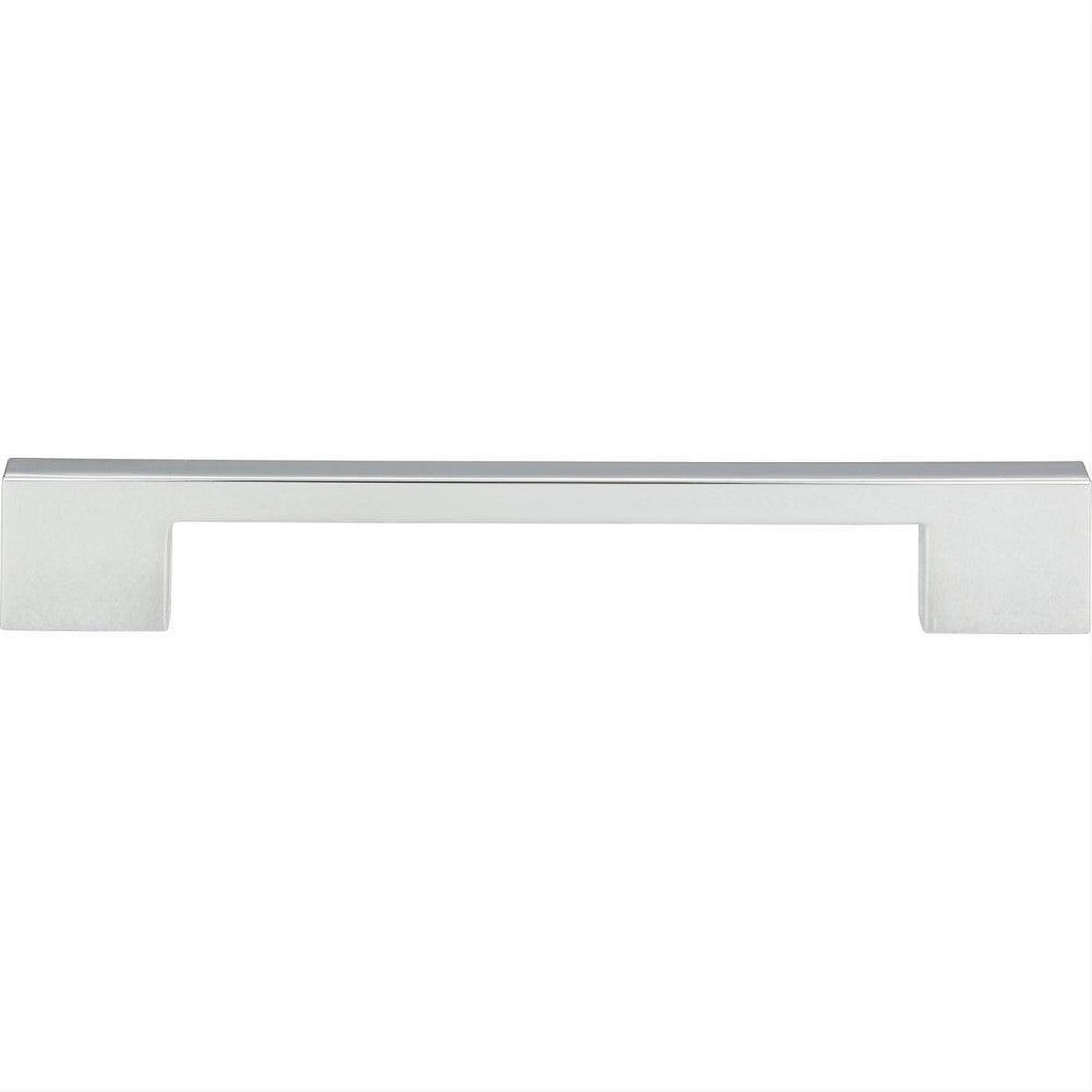 Atlas Homewares A826-CH Thin Square Pull 7-9/16" Center to Center Polished Chrome