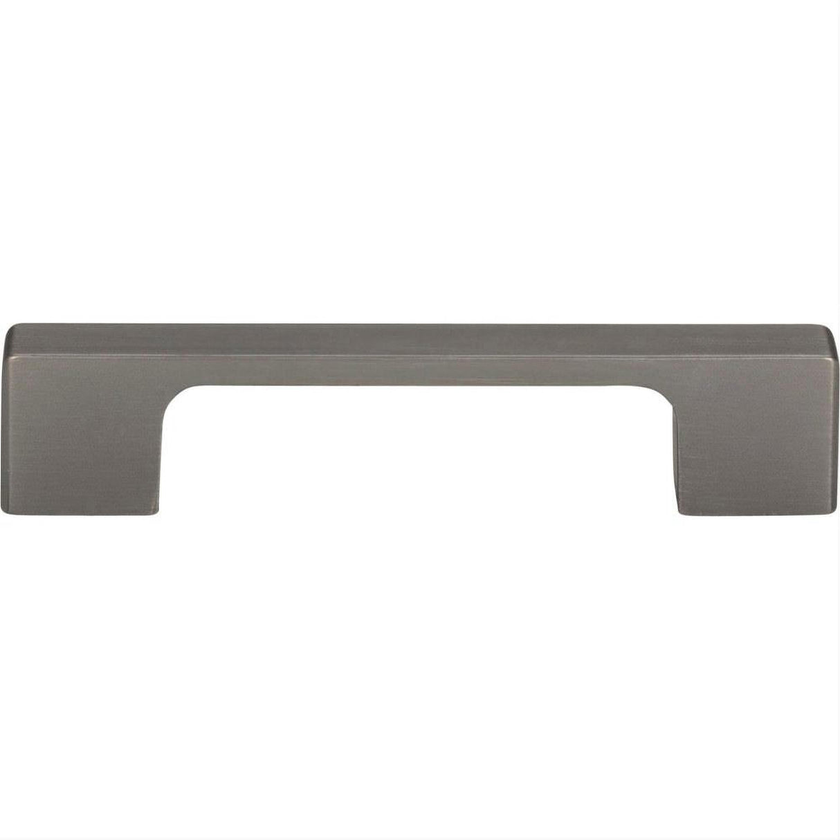 Atlas Homewares A836-SL Thin Square Pull 3-3/4" Center to Center Slate