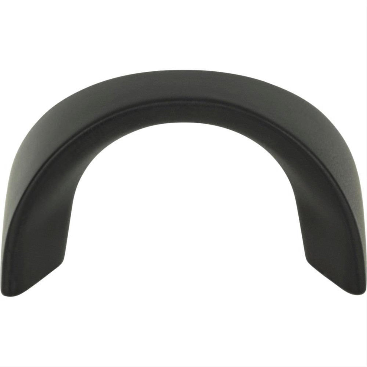 Atlas Homewares A848-BL Sleek Knob 1-1/4" Center to Center Matte Black