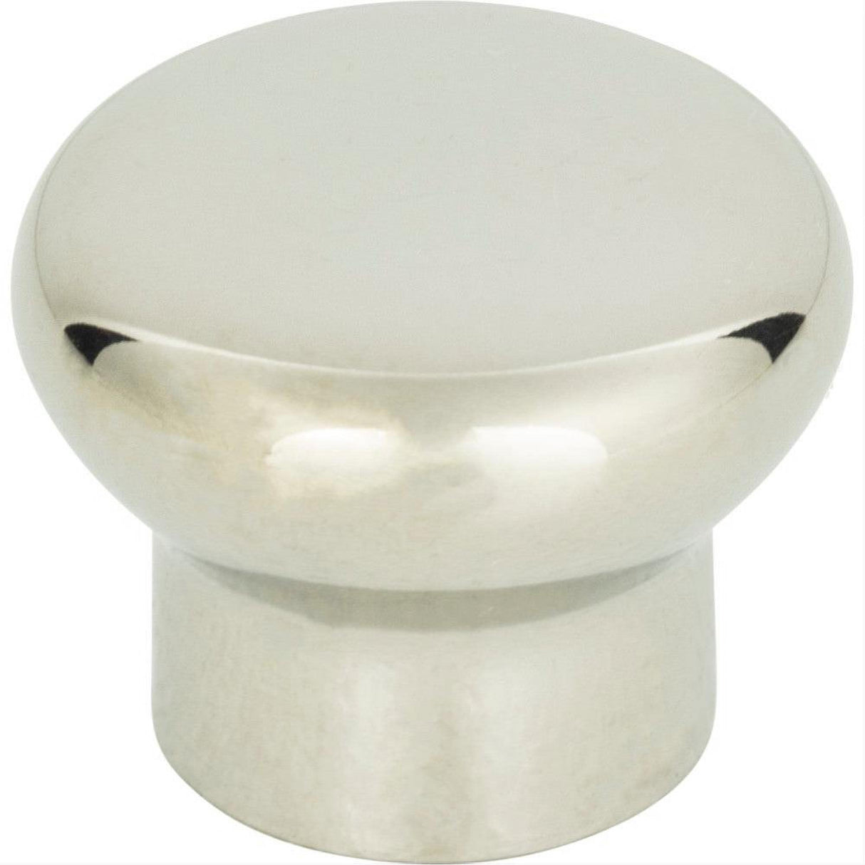 Atlas Homewares A856-PS Round Knob 1-1/4" Polished Stainless Steel
