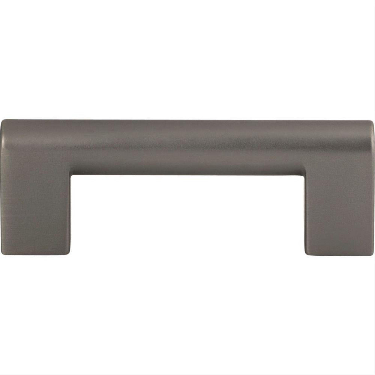 Atlas Homewares A878-SL Round Rail Pull 3" Center to Center Slate