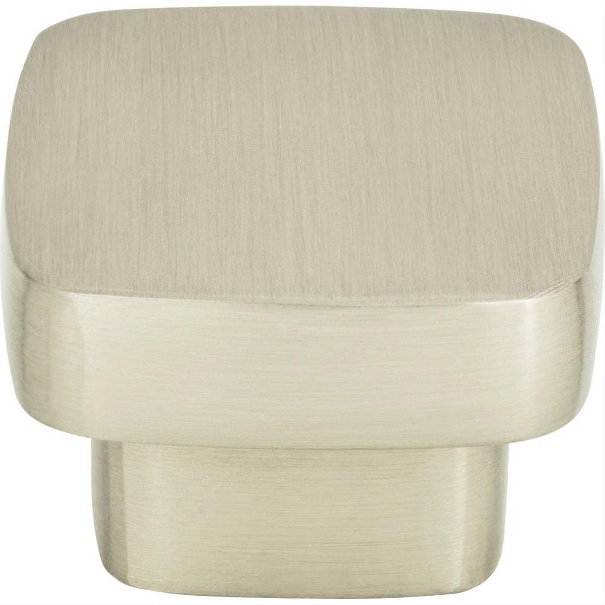 Atlas Homewares A909-BN Chunky Square Knob Medium 1-7/16" Brushed Nickel