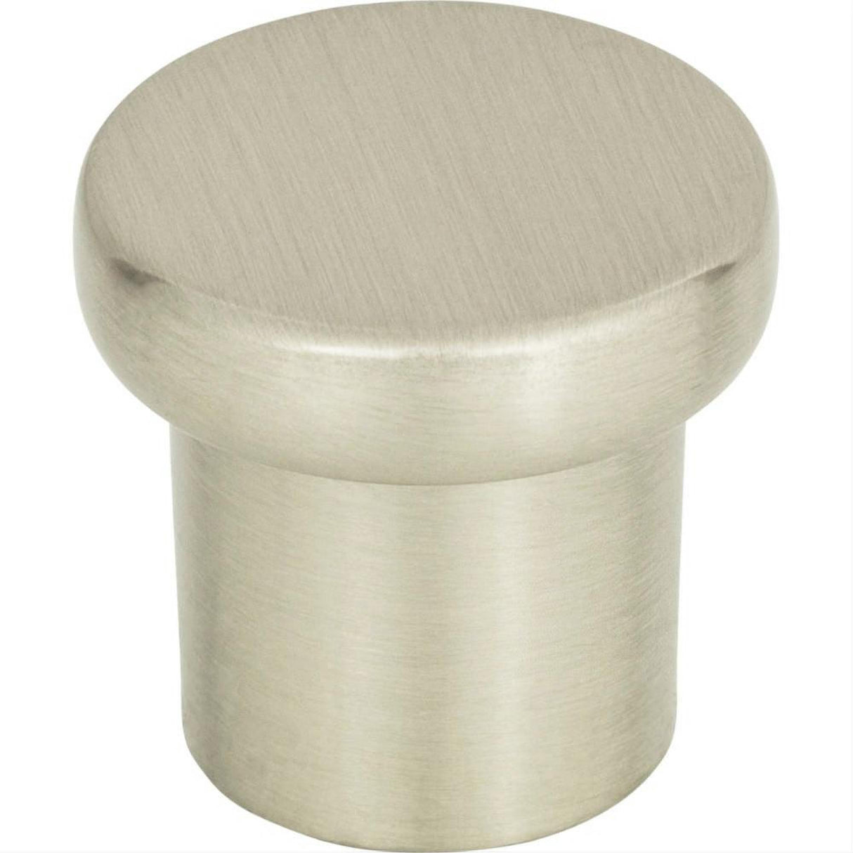 Atlas Homewares A911-BN Chunky Round Knob Small 1" Brushed Nickel