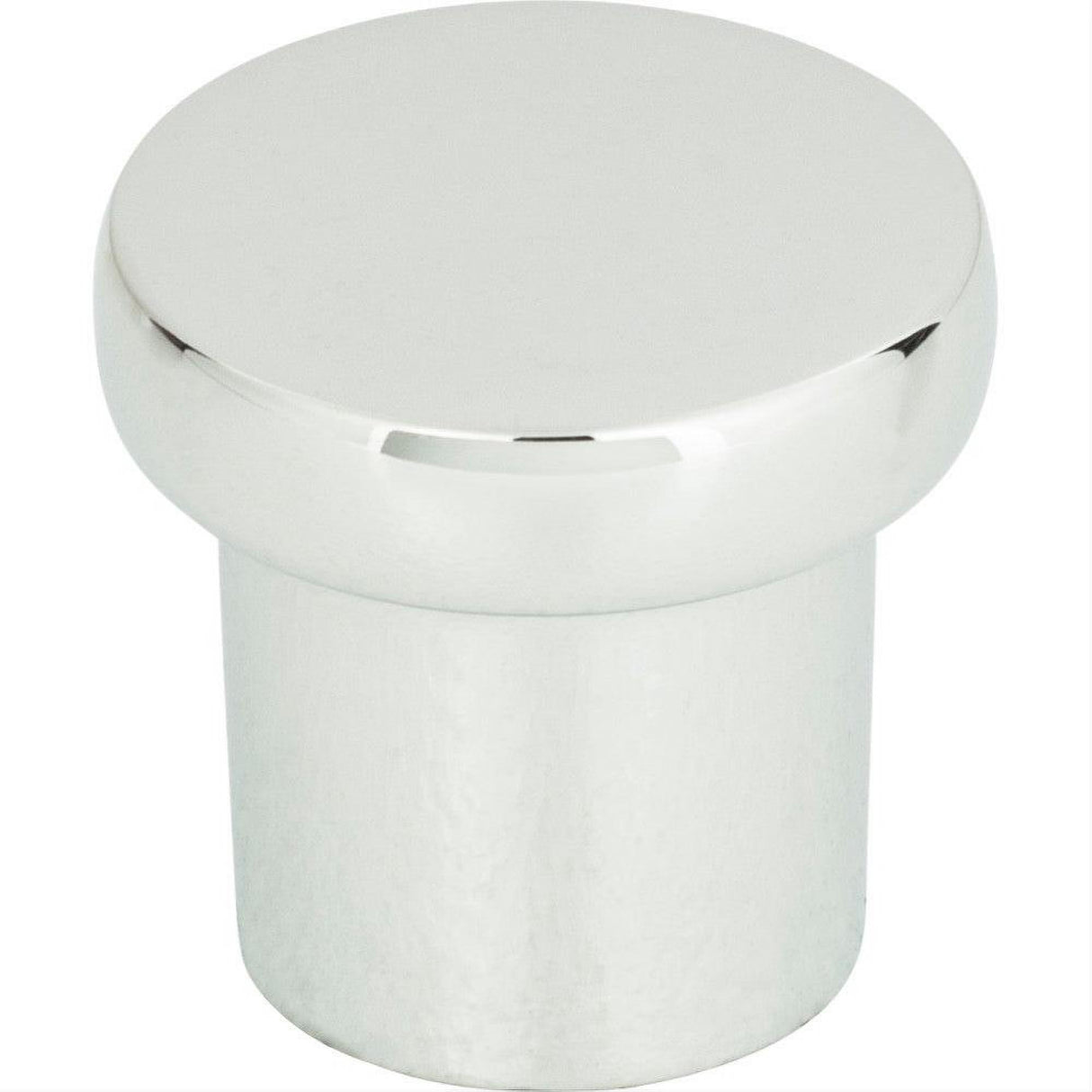 Atlas Homewares A911-CH Chunky Round Knob Small 1" Polished Chrome