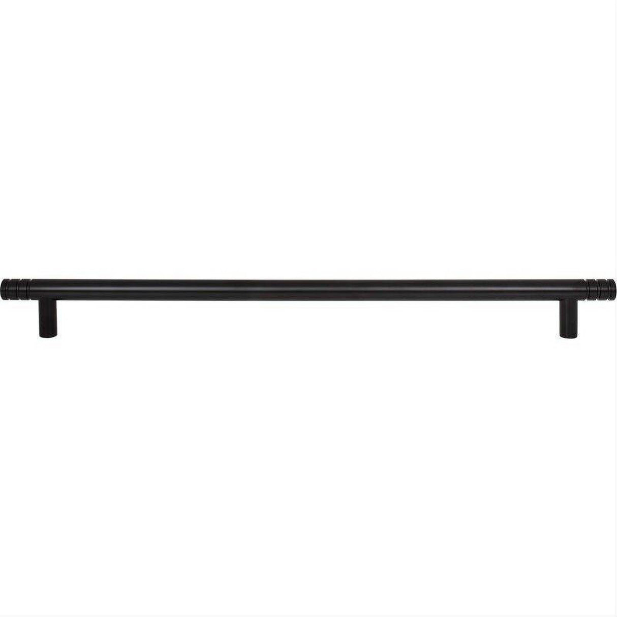 Atlas Homewares A959-BL Griffith Cabinet Pull / Appliance Pull 18 Inch Center to Center Matte Black