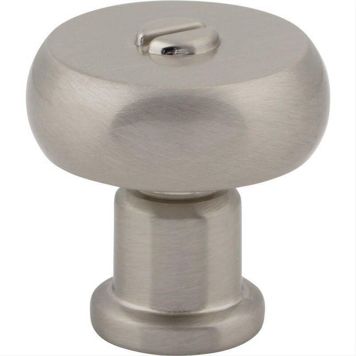 Atlas Homewares A980-BRN Everitt Knob 1 3/16 Inch Brushed Nickel