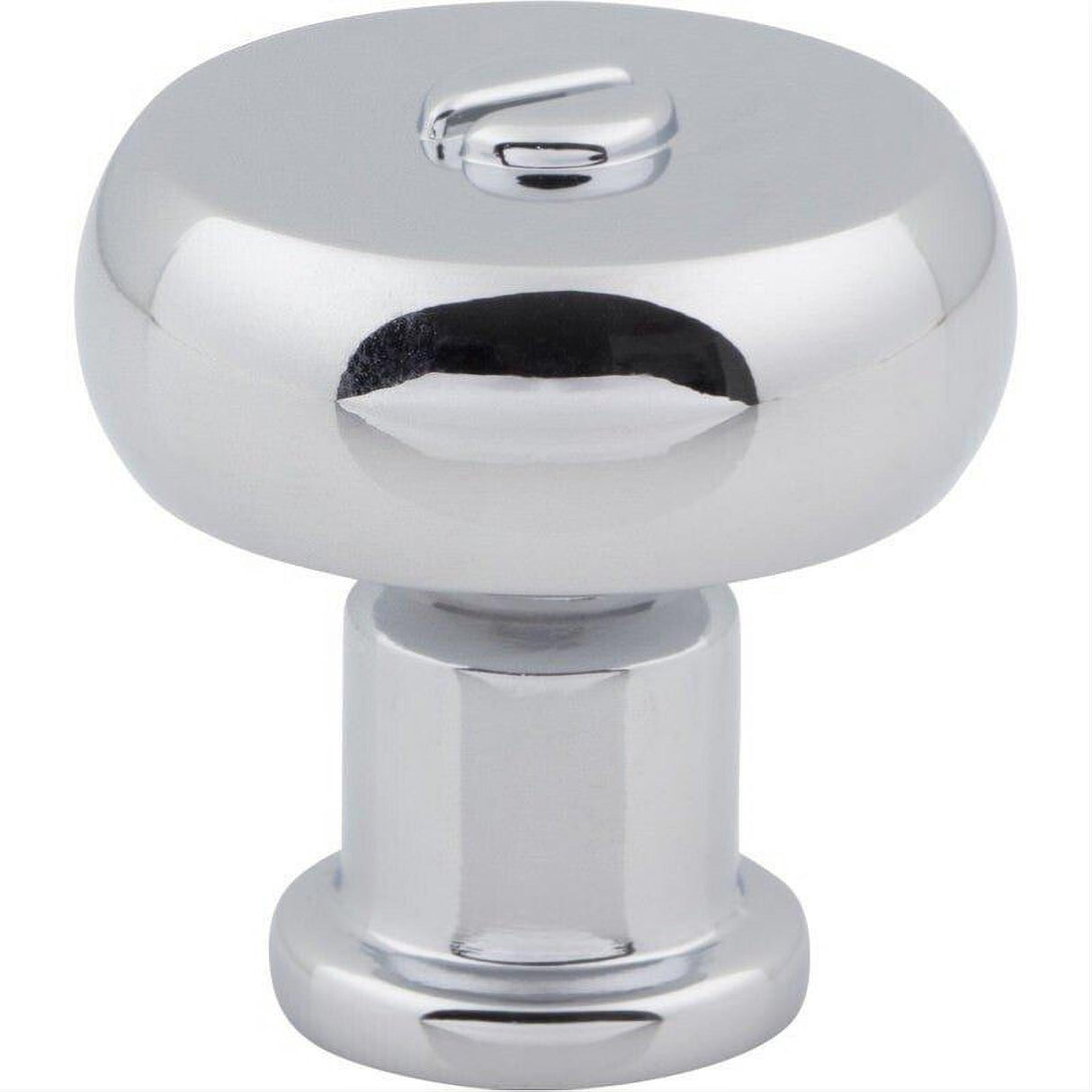 Atlas Homewares A980-CH Everitt Knob 1 3/16 Inch Polished Chrome