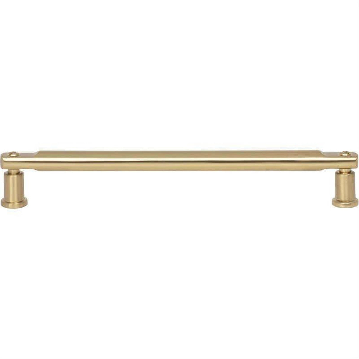 Atlas Homewares A985-WB Everitt Pull 7 9/16 Inch Center to Center Warm Brass