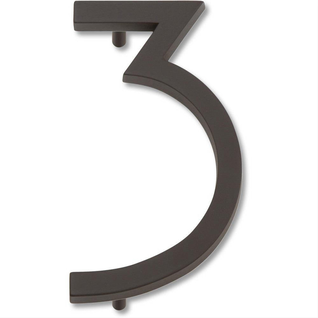 Atlas Homewares AVN3-O Modern Avalon House Number Aged Bronze