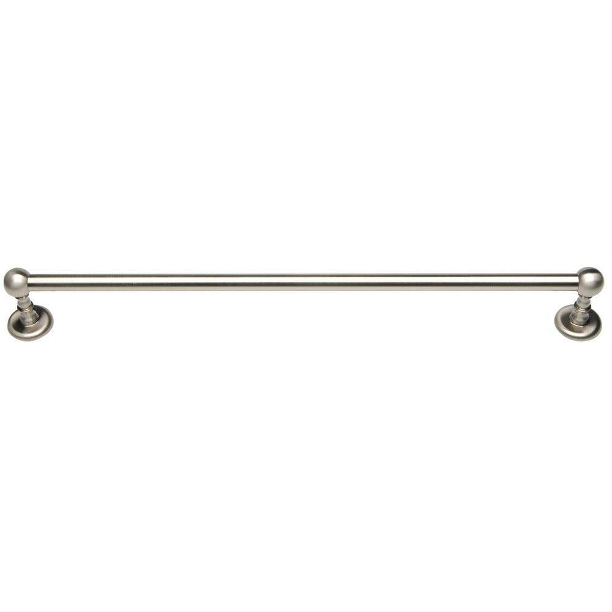 Atlas Homewares EMMTB24-BRN Emma Bath Towel Bar 24 Inch Single Brushed Nickel
