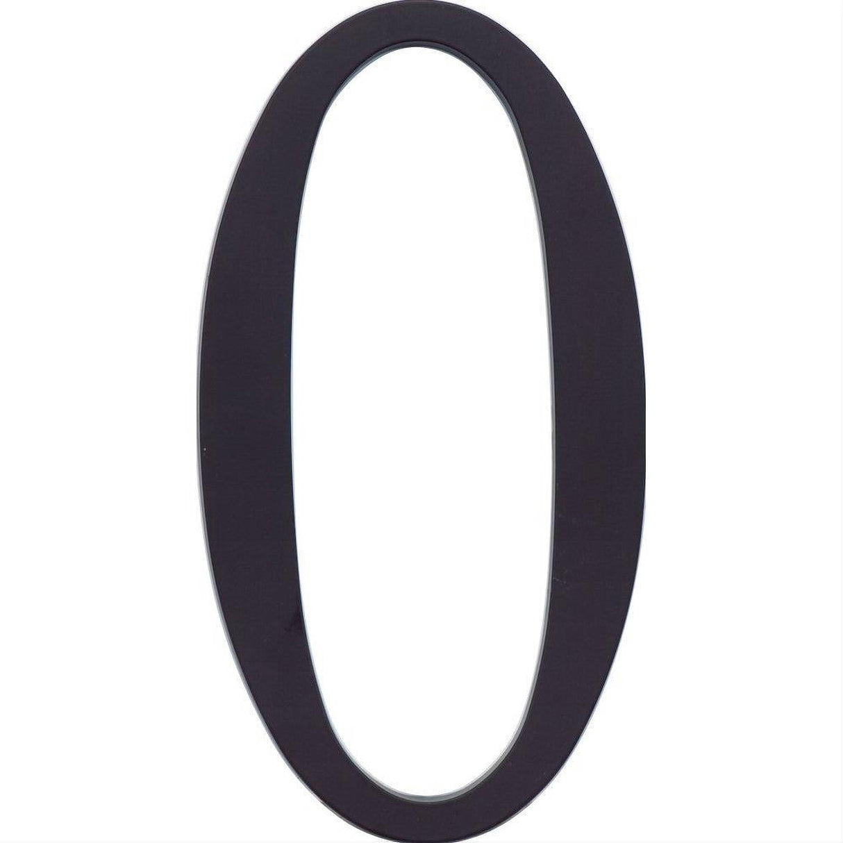 Atlas Homewares TRN0-BL Traditionalist House Number Matte Black