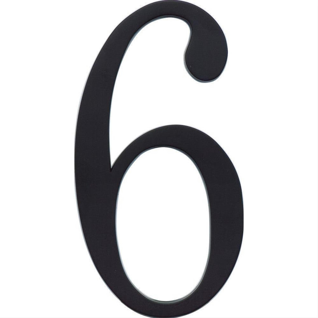 Atlas Homewares TRN6-BL Traditionalist House Number Matte Black