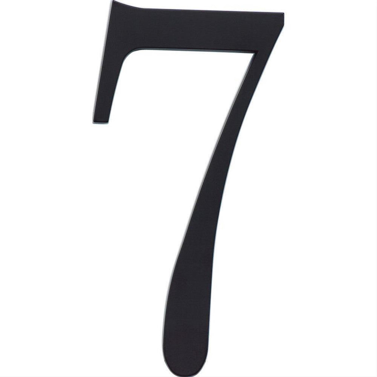 Atlas Homewares TRN7-BL Traditionalist House Number Matte Black