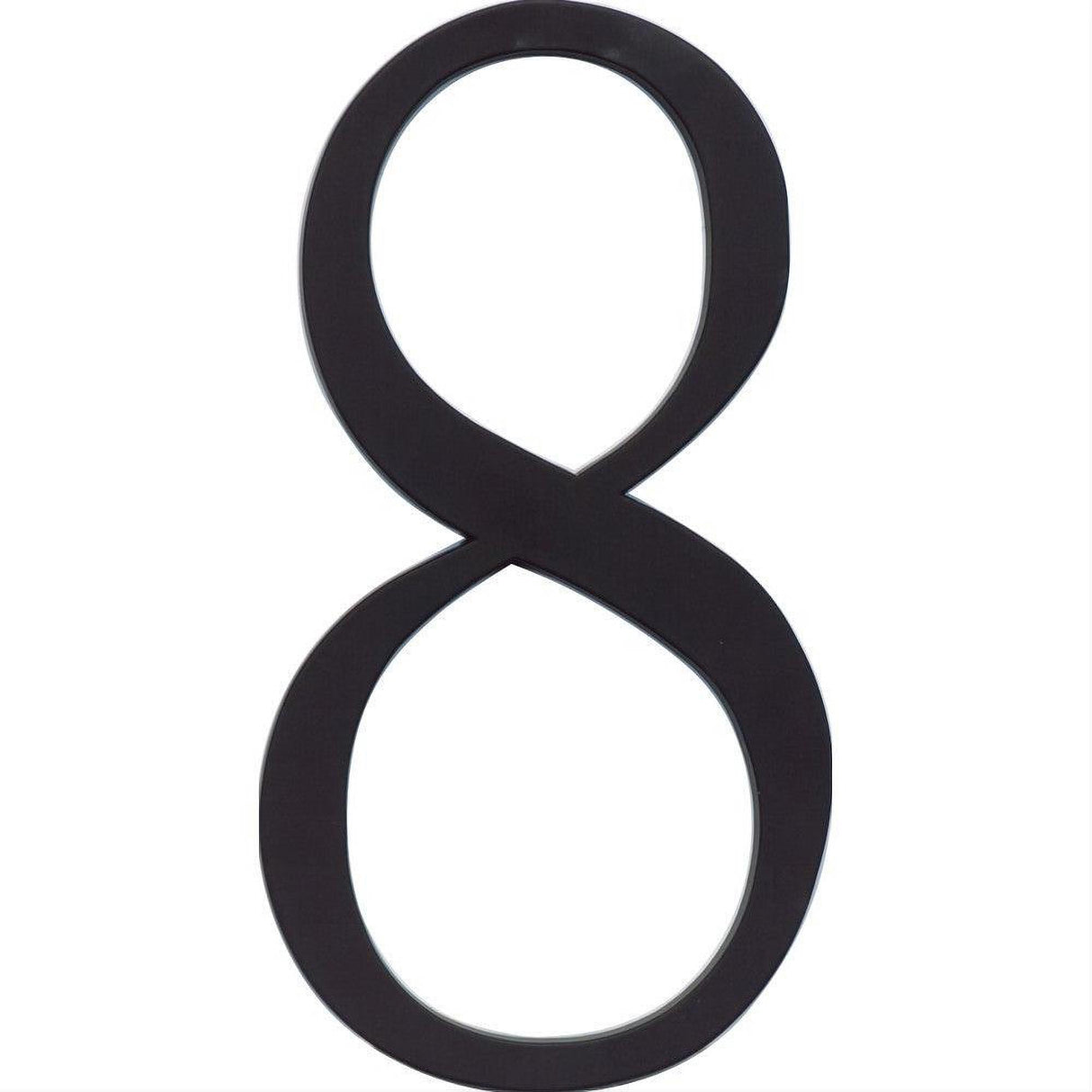 Atlas Homewares TRN8-BL Traditionalist House Number Matte Black