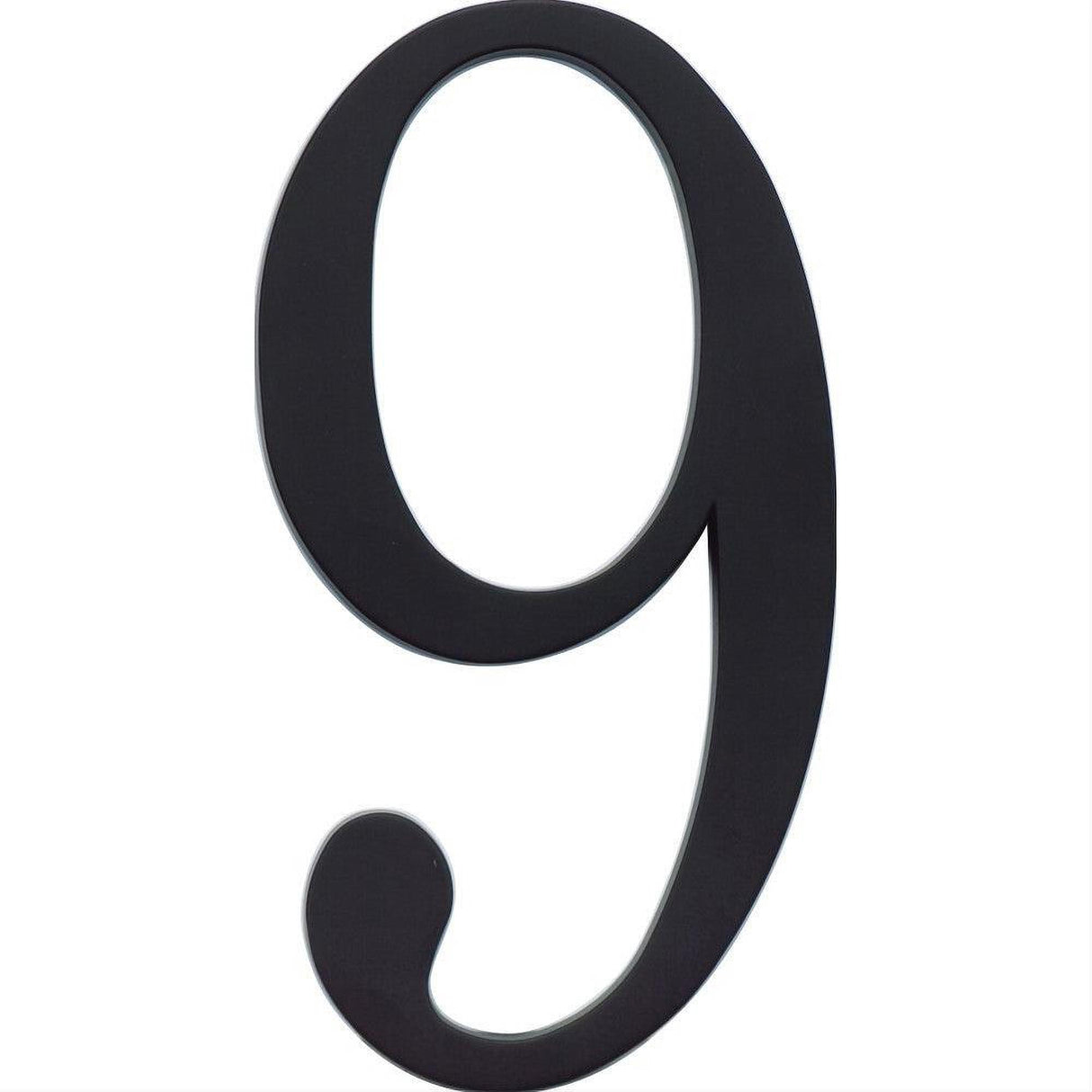 Atlas Homewares TRN9-BL Traditionalist House Number Matte Black