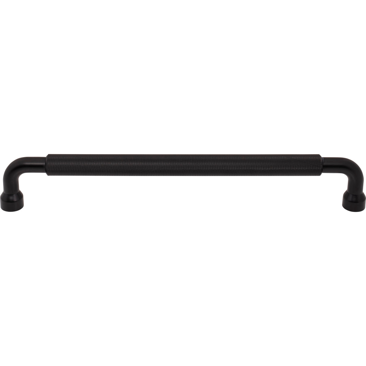 Top Knobs TK3268BLK Garrison 12" Center to Center Bar Pull Flat Black
