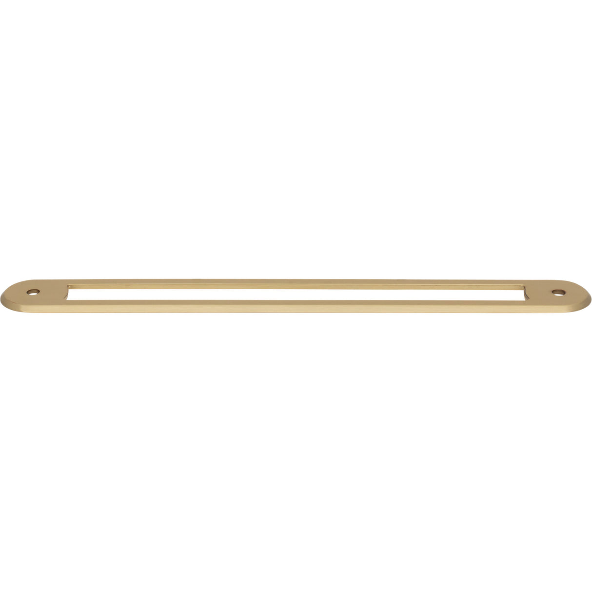 Top Knobs TK3355HB Brockwell 7 9/16" Center to Center Pull Backplate Honey Bronze