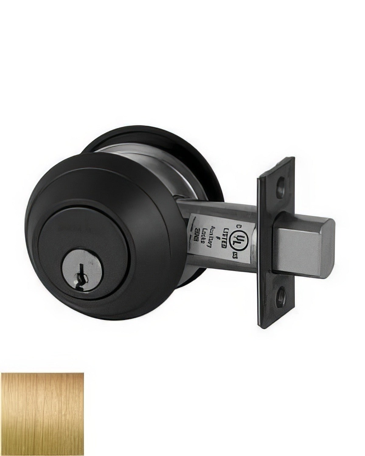 Schlage Commercial B662P612 satin bronze double cylinder deadbolt