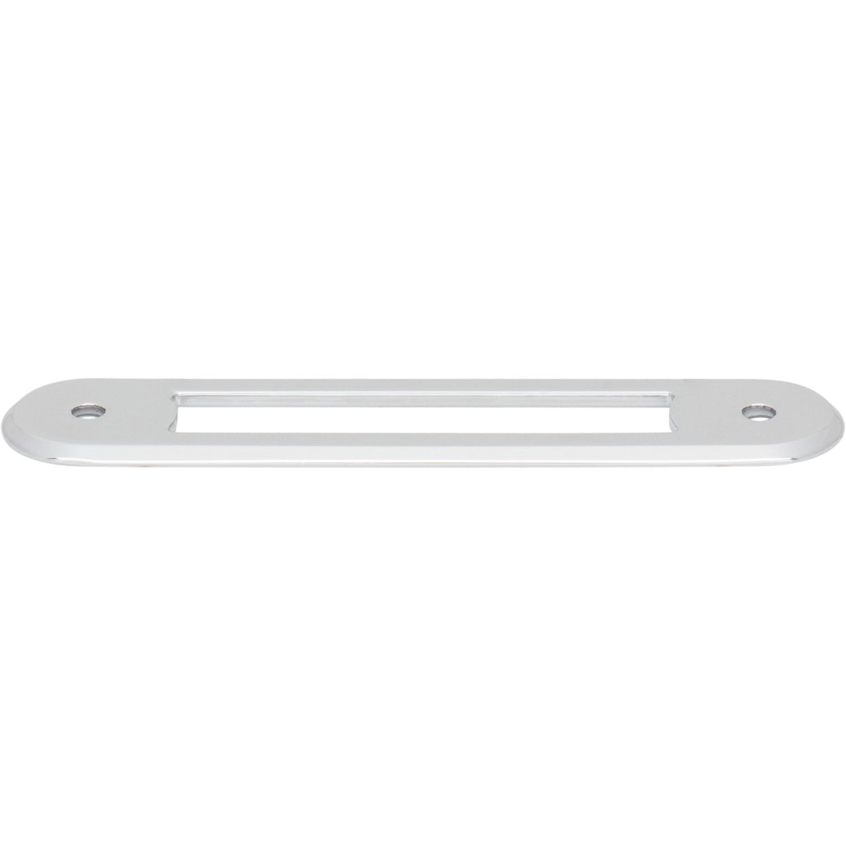 Top Knobs TK3352PC Brockwell 3 3/4" Center to Center Pull Backplate Polished Chrome