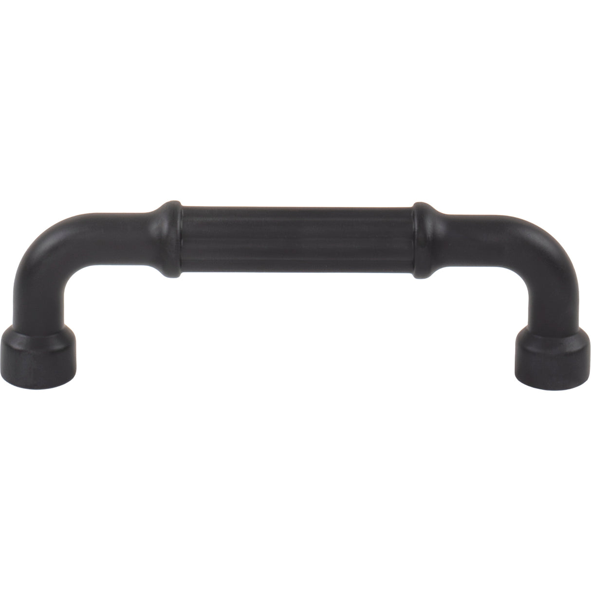 Top Knobs TK3402BLK Pemberton 3 3/4" Center to Center Bar Pull Flat Black