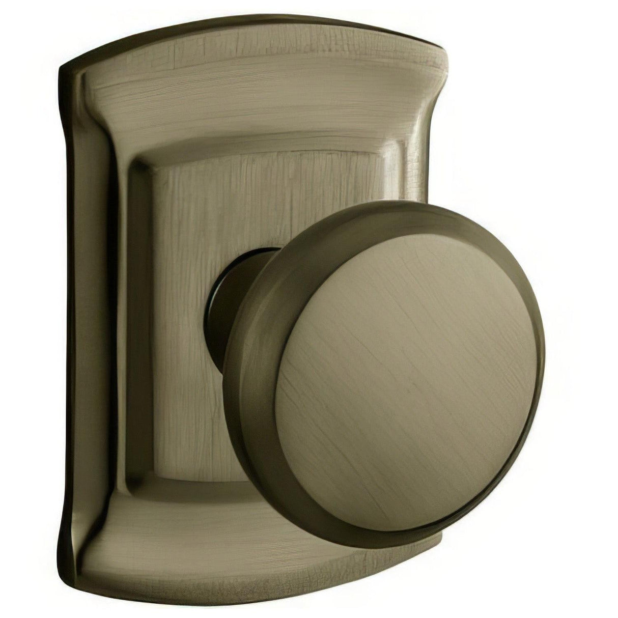 Baldwin 5023050IMR 5023.IMR Individual Estate Door Knob Satin Brass and Black