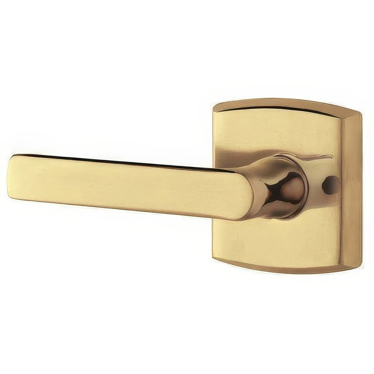 Baldwin 5485V031LMR 5485V.LMR Individual Soho Estate Dummy Door Lever Non Lacquered Brass