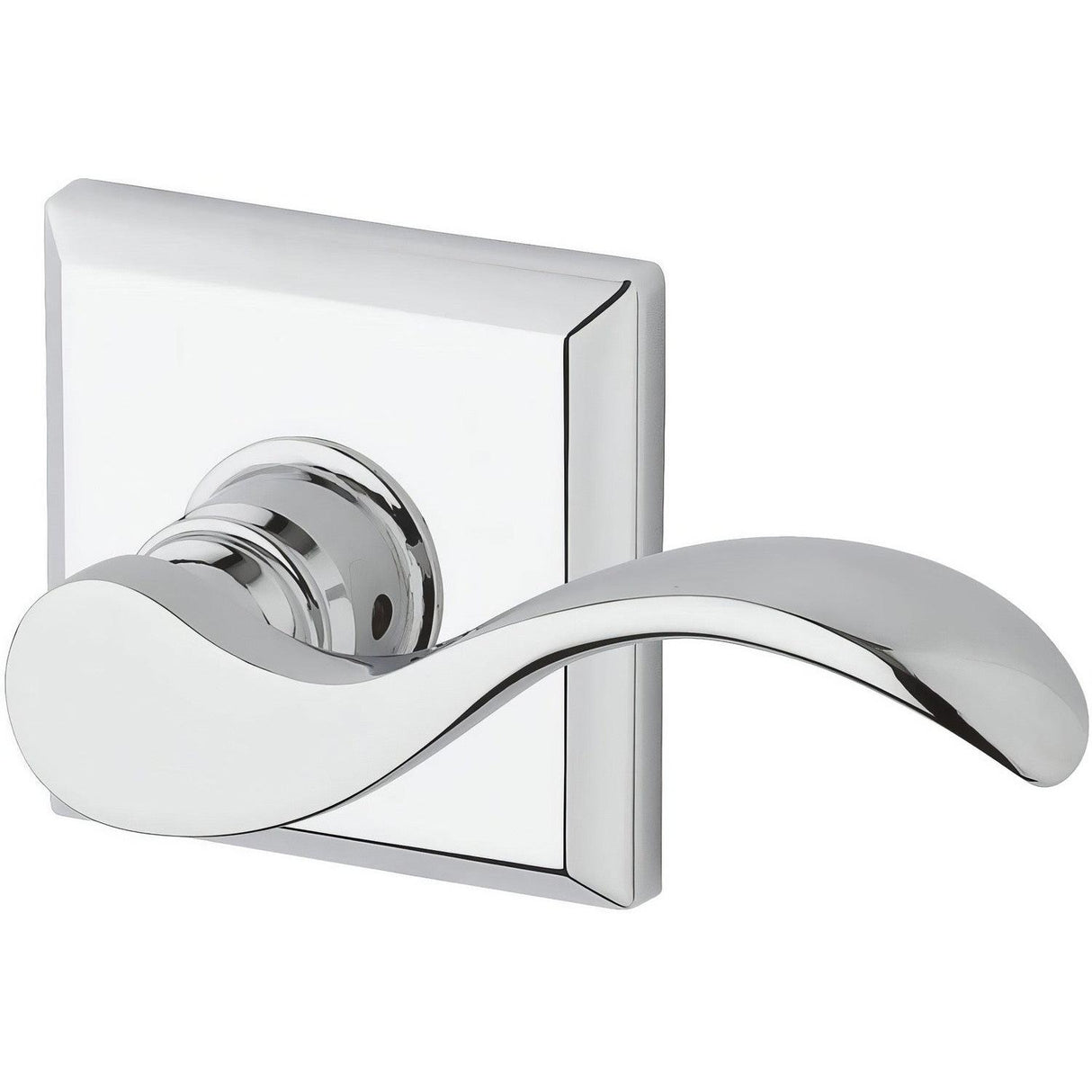 Baldwin ENCURTSR260 ENCURTSR Curve Keyed Entry Single Cylinder Door Lever Polished Chrome