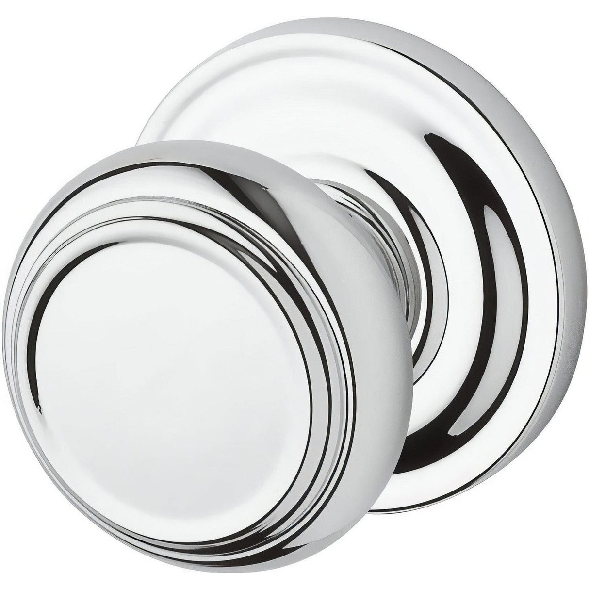 Baldwin ENTRATRR260 EN.TRA.TRR Traditional Keyed Entry Single Cylinder Knobset Polished Chrome