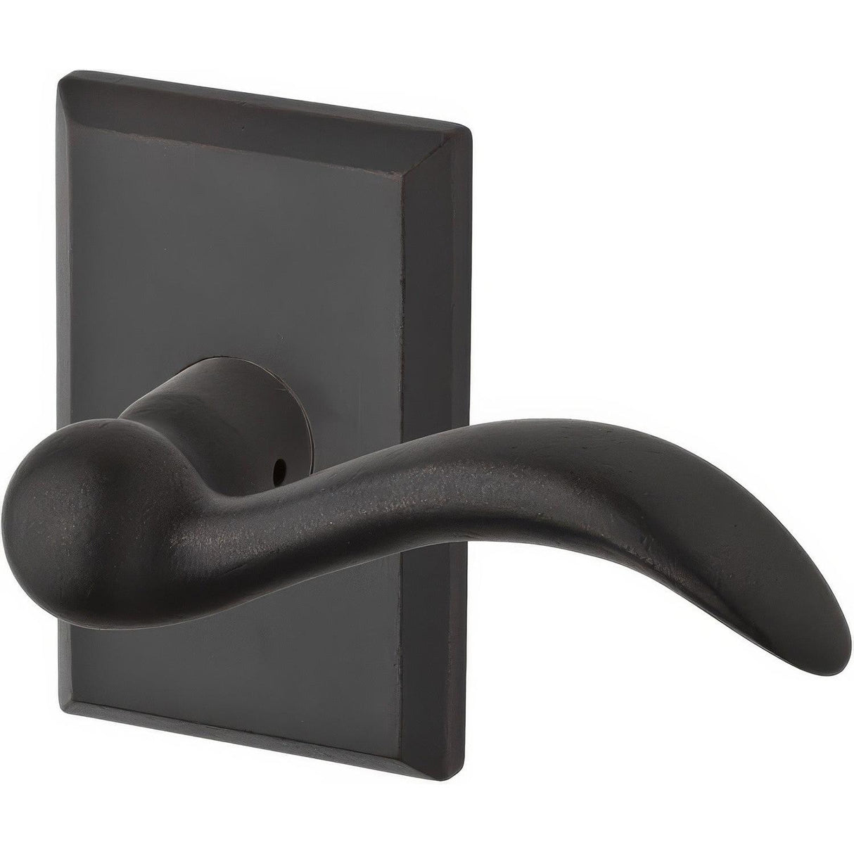 Baldwin HDARCRRSR481 HD.ARC.R.RSR Arch Individual Dummy Door Lever Dark Bronze