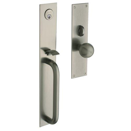 Baldwin 6540150FD satin nickel handleset trim pack