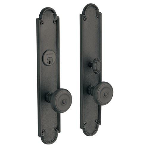 Baldwin 6541003ENTR lifetime polished brass handleset trim pack