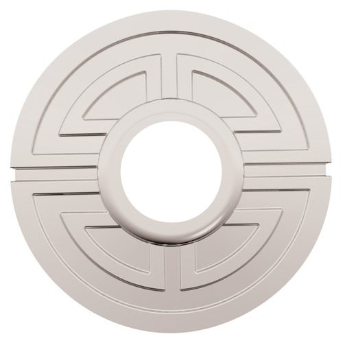 Baldwin R002055IPV R002.IPV Individual Estate Rosette for Privacy Functions Lifetime Polished Nickel