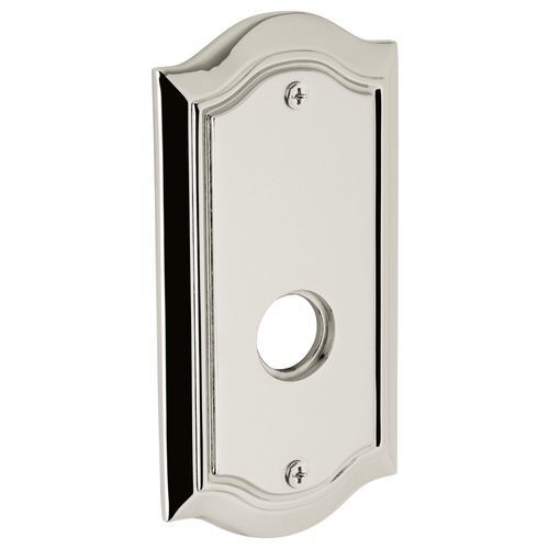 Baldwin R028003IDM R028.IDM Individual 5.65" Height Bethpage Dummy Rosette Lifetime Polished Brass
