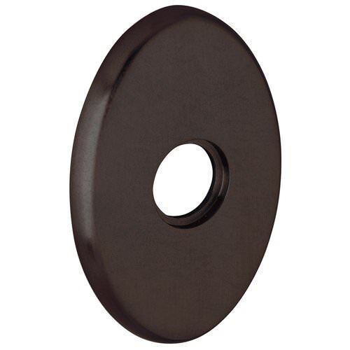 Baldwin R039412PV R039.PV Pair of 3.8" Height Oval Privacy Rosettes Distressed Venetian Bronze