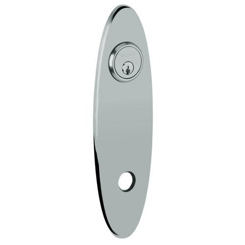 Baldwin R041102PV R041.PV Pair of 10.75" Height Oval Privacy Rosettes Oil Rubbed Bronze