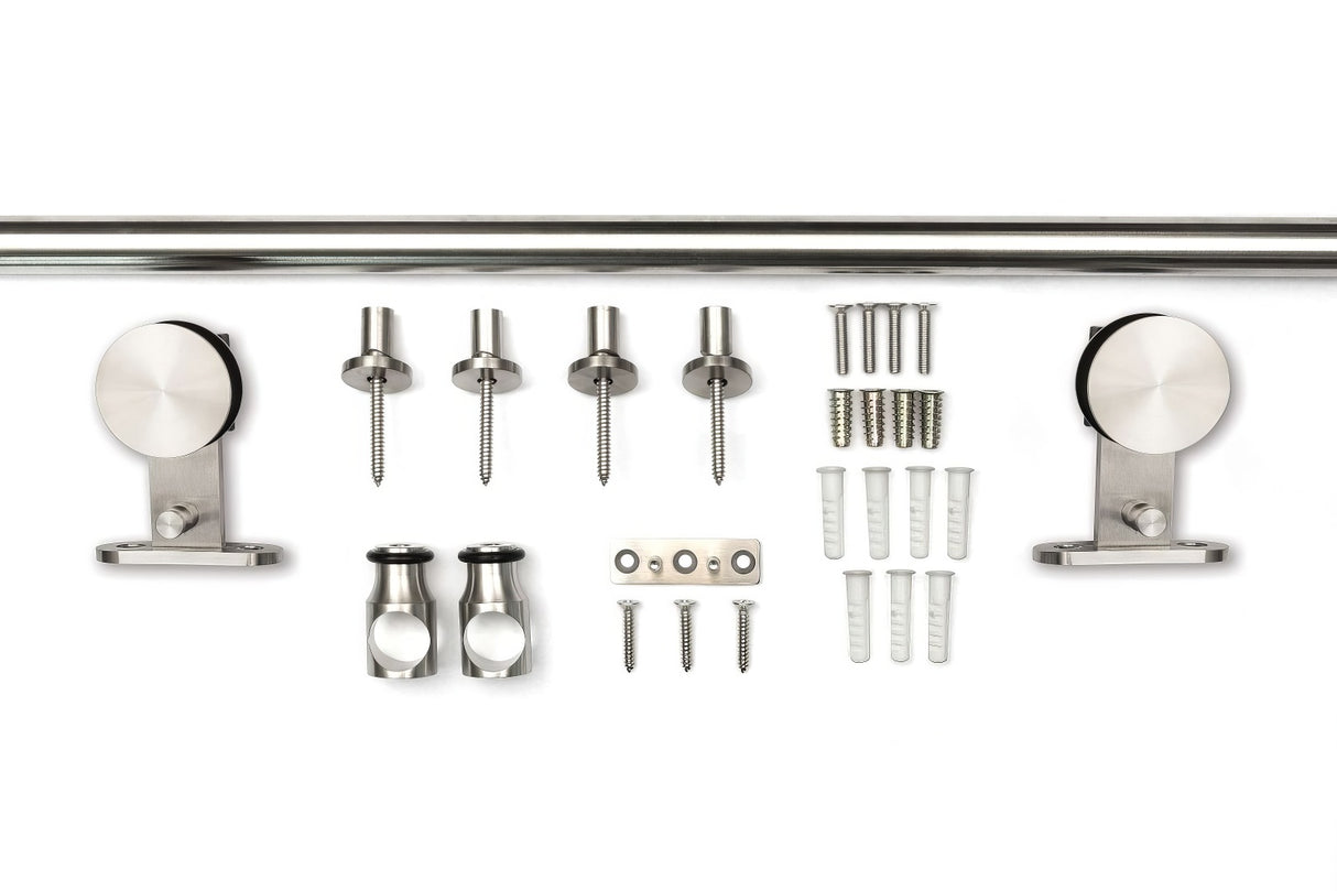 Sure-Loc BARN-5KIT72 SS stainless steel barn door track system