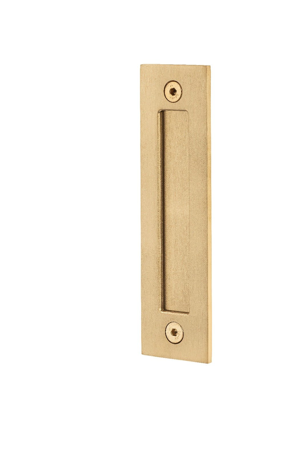 Sure-Loc BARN-FL2 SB satin brass barn door handle