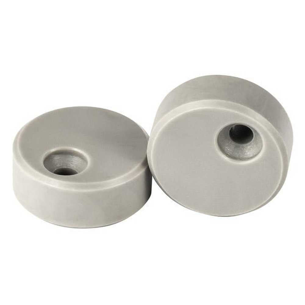 Sure-Loc BARN-JB 15 satin nickel barn door track anti jump block