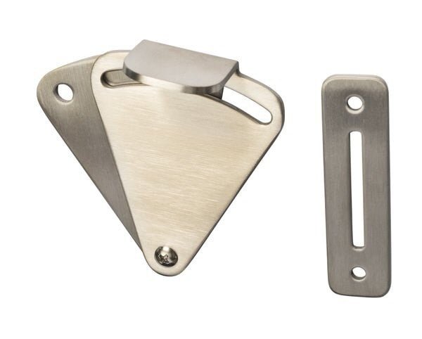 Sure-Loc Hardware BARN-LT 15 barn door latch in satin nickel, additional view