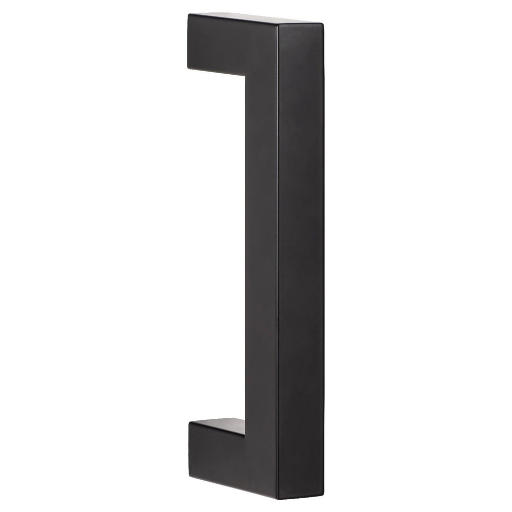 Sure-Loc BARN-SQ4 FBL flat black barn door handle