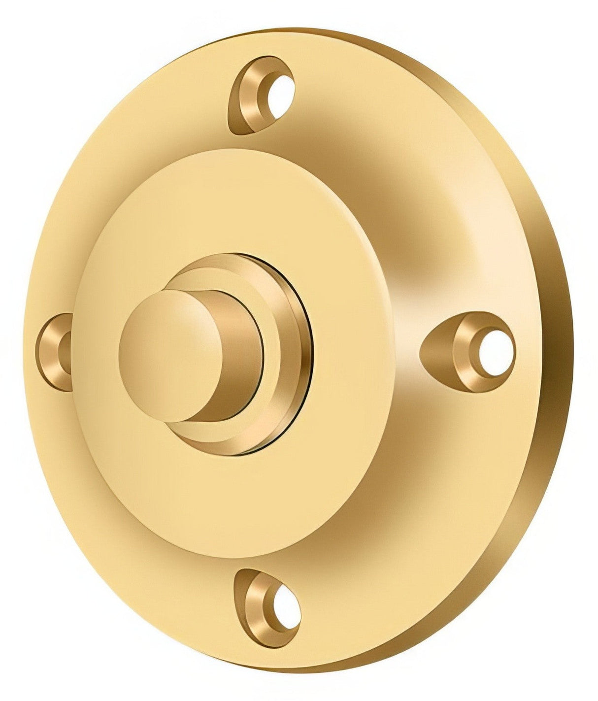 Deltana BBR213CR003 lifetime polished brass door bell