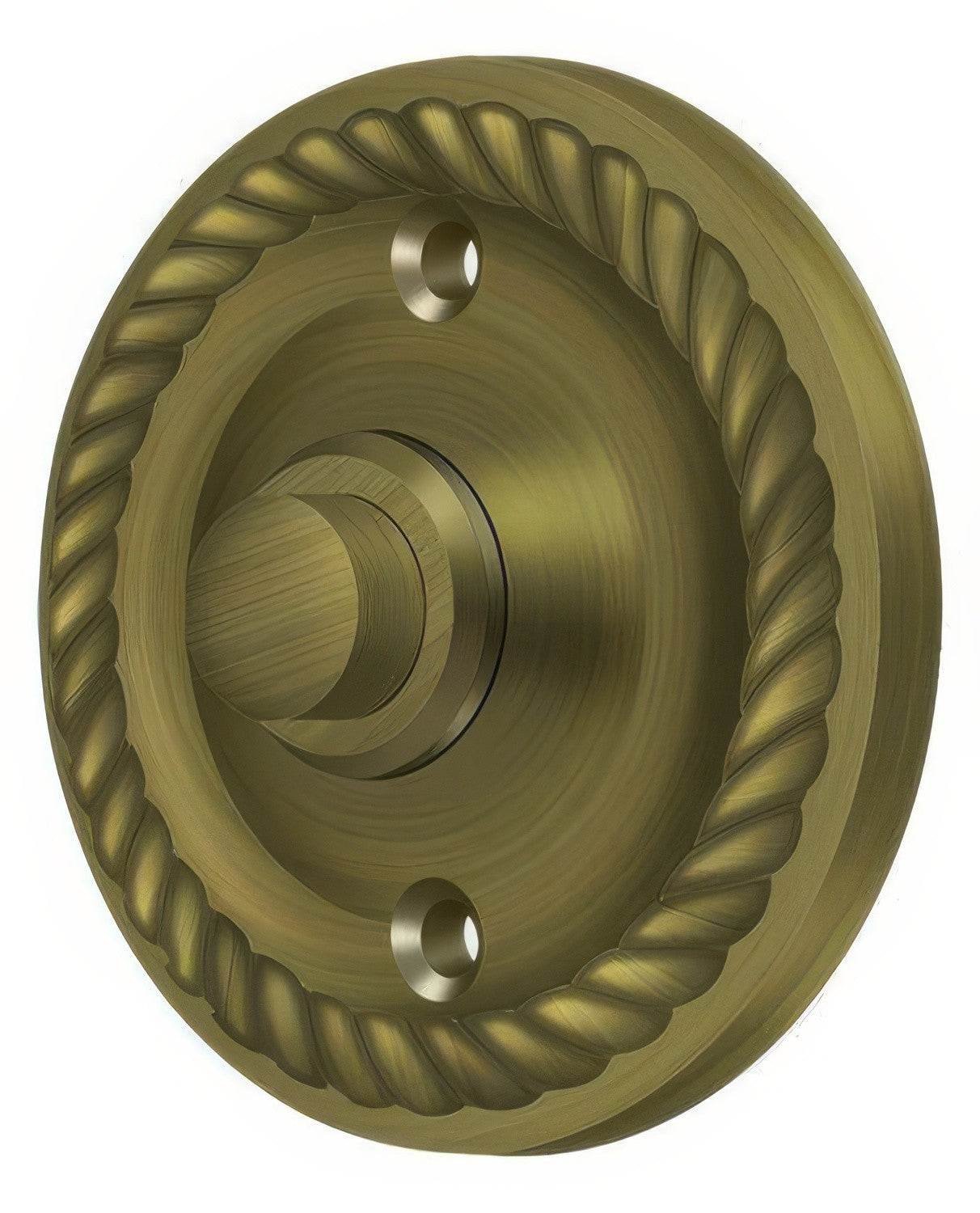 Deltana BBRR213U5 antique brass door bell