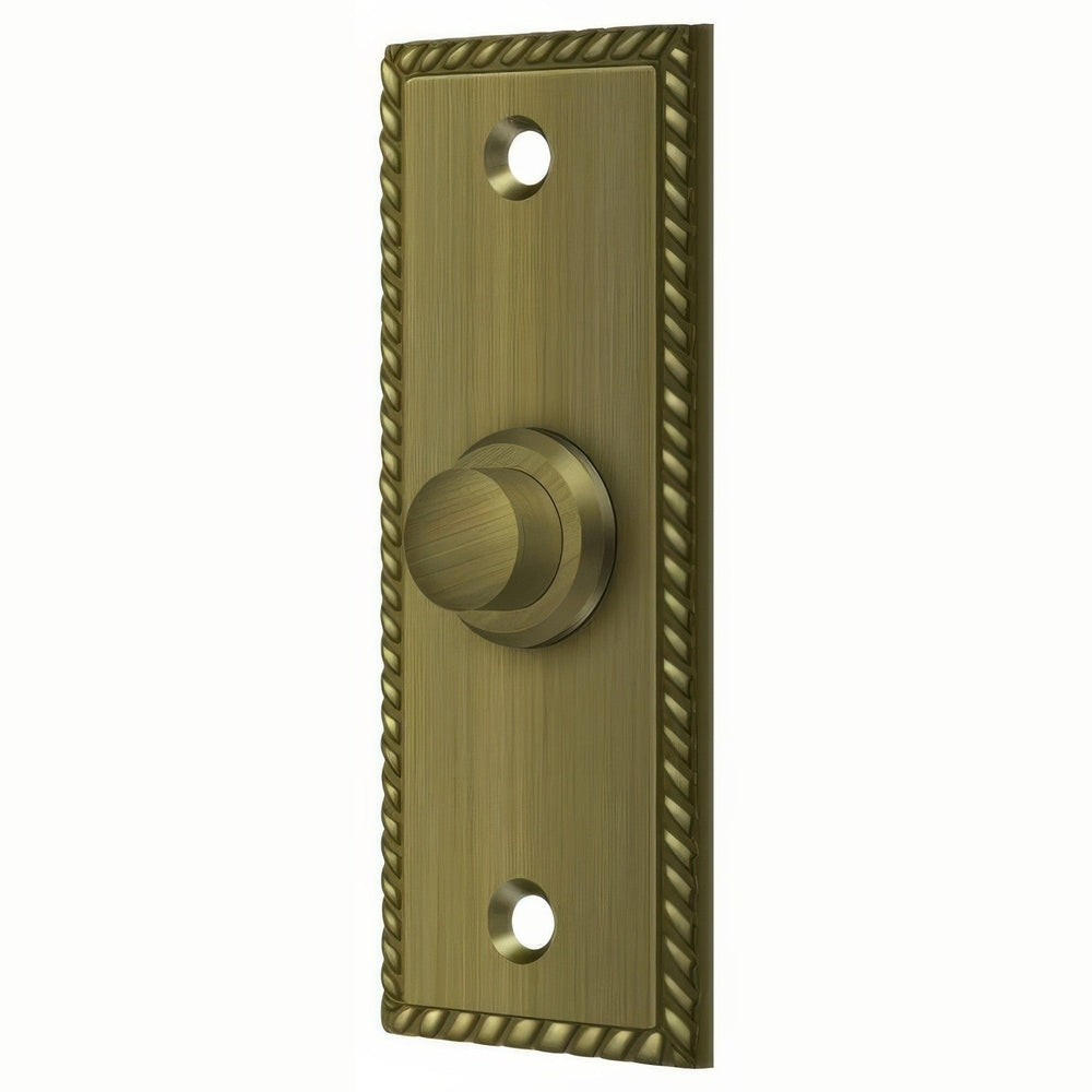 Deltana BBSR333U5 antique brass door bell