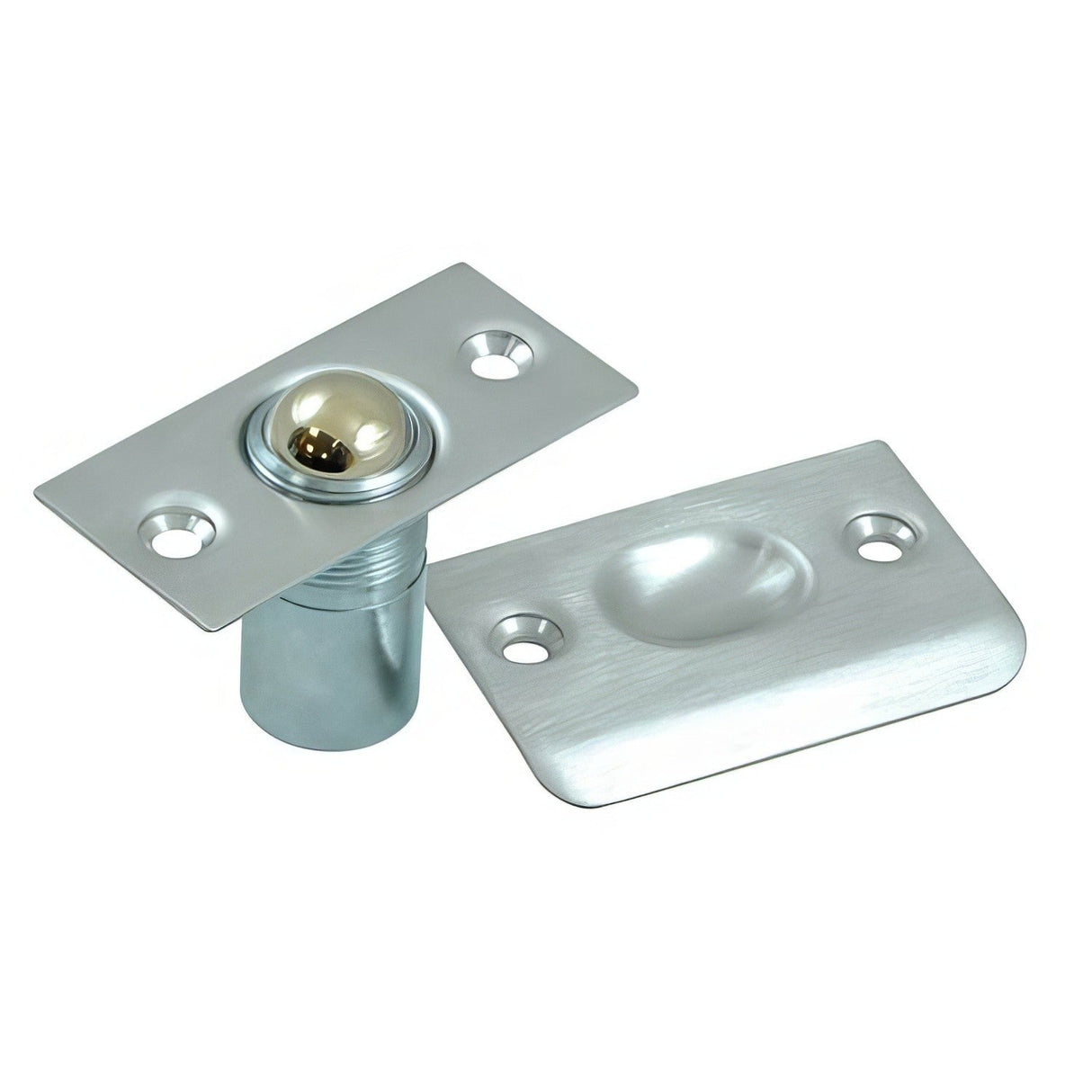 Deltana BC218U26D satin chrome ball catch