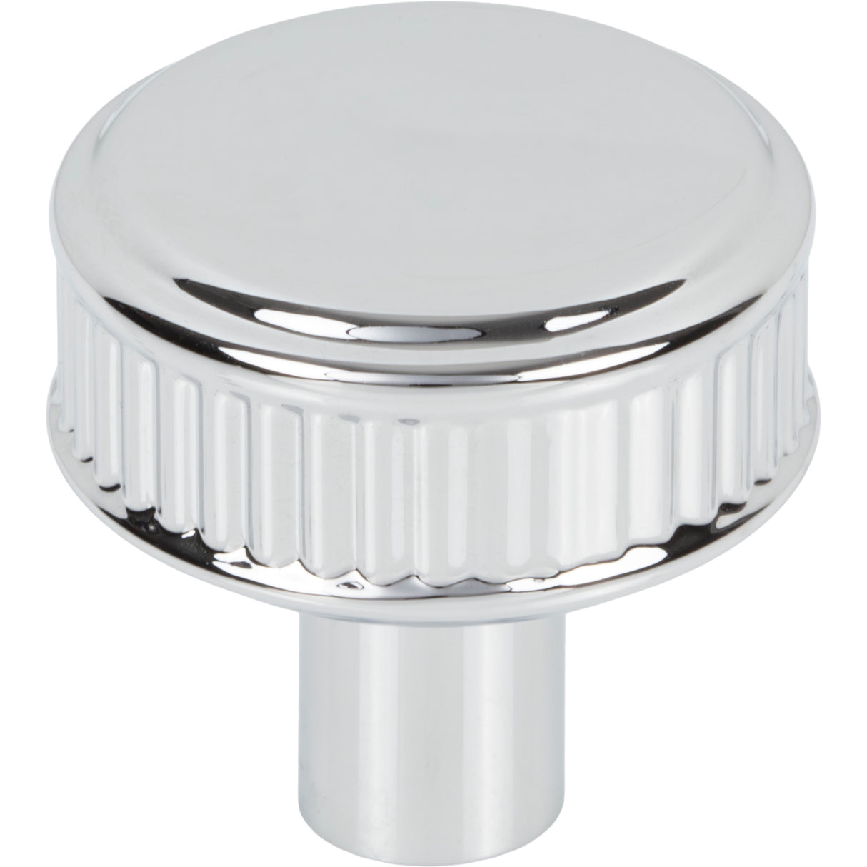 Top Knobs TK3290PC Elland 1 1/4" Length Round Knob Polished Chrome