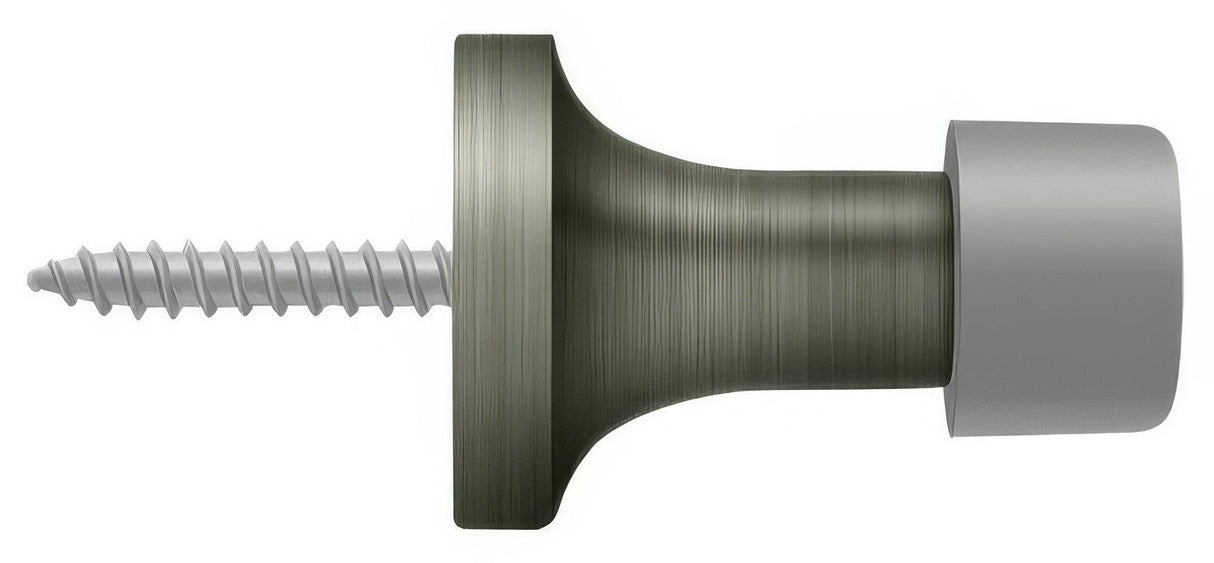 Deltana BDS125U15A antique nickel baseboard door stop